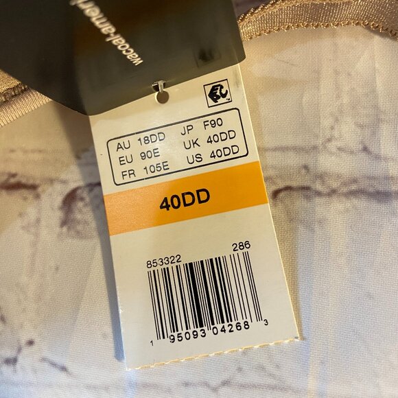 **Wacoal** Instant Icon T-Shirt Bra Cafe Au Lait 40DD 853322 NWT - Picture 6 of 7